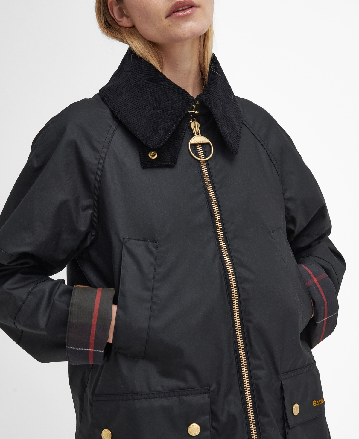 Barbour Women's Allerston Four-pocket Waxed Jacket