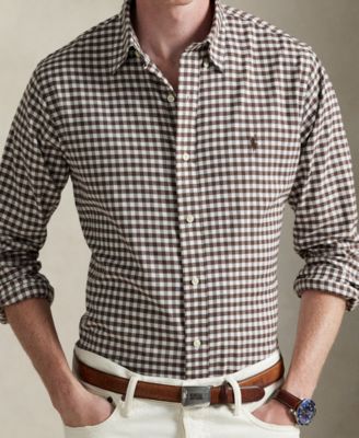 Men's Classic-Fit Performance Twill Shirt