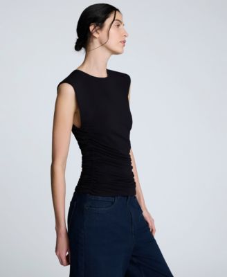 Women's Side-Ruched Tank Top