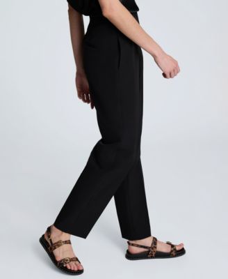 Women's Luxe Twill Straight-Leg Pants