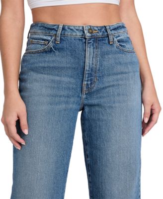 Women's High Rise Straight-Leg Jeans