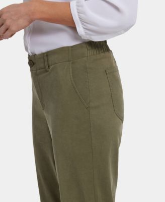 Women's Easy-Fit Ankle Trouser Pull On Pants