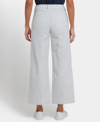 Women's High Rise Teresa Wide Leg Ankle Jeans