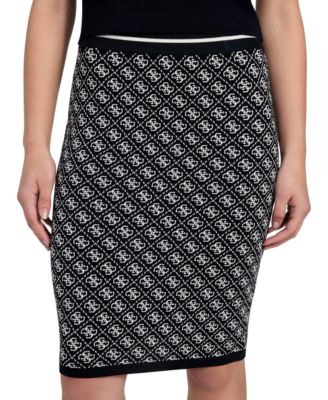 Women's Lise 4G-Logo Pull-On Sweater Skirt