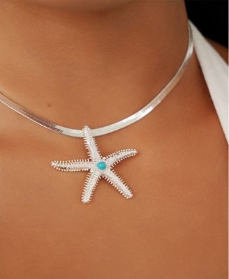 Mermaid Cove Starfish Pendant Necklace