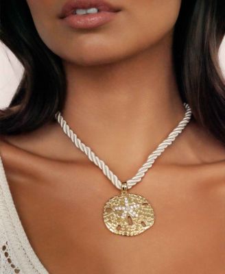 Sand Dollar Pendant Necklace