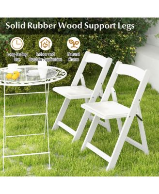 Set of 16 Dining Chairs w/ Rubber Wood Legs & Padded Seat for Home Office Events