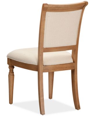 Willowmere Dining Chair with Upholstered Seat, Created for Macy's.