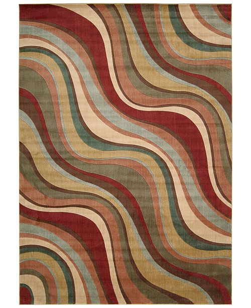 Nourison CLOSEOUT! Somerset Wave 2' x 2'9" Area Rug & Reviews Rugs Macy's