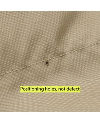 Replacement Canopy Top for Lowe's Allen Roth Heavy Duty Gazebo Roof Gazebo Top with Air Vent 10X12 Gazebo CoverReplacement Top Only (beige)