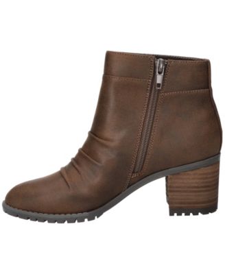 Women's Janita Block Heel Ankle Booties