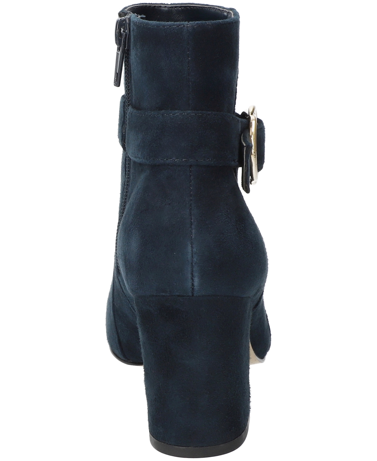 Bella Vita Women's Gamela Dress Block Heel Ankle Booties In Blue