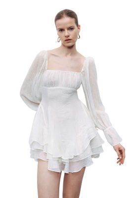 Women's Ruffle Mini Dress