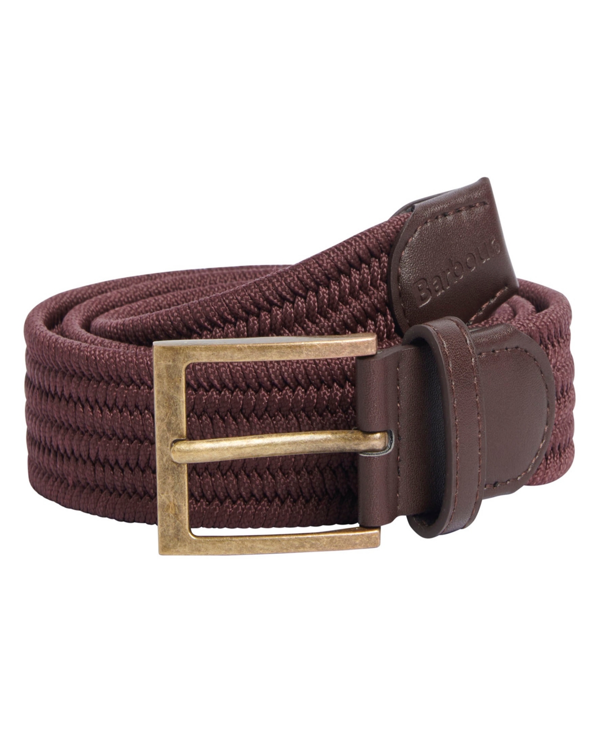 Men's Nevis Stretch Webbing Belt - Burnt Heather