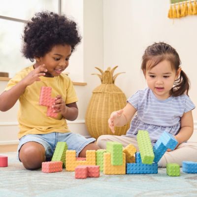 Kaplan Early Learning Textured Puzzle Blocks - 36 Pieces