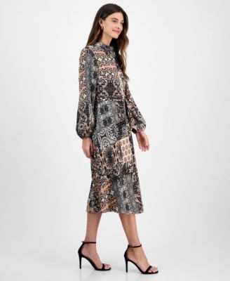 Women's Printed Shirt Dress