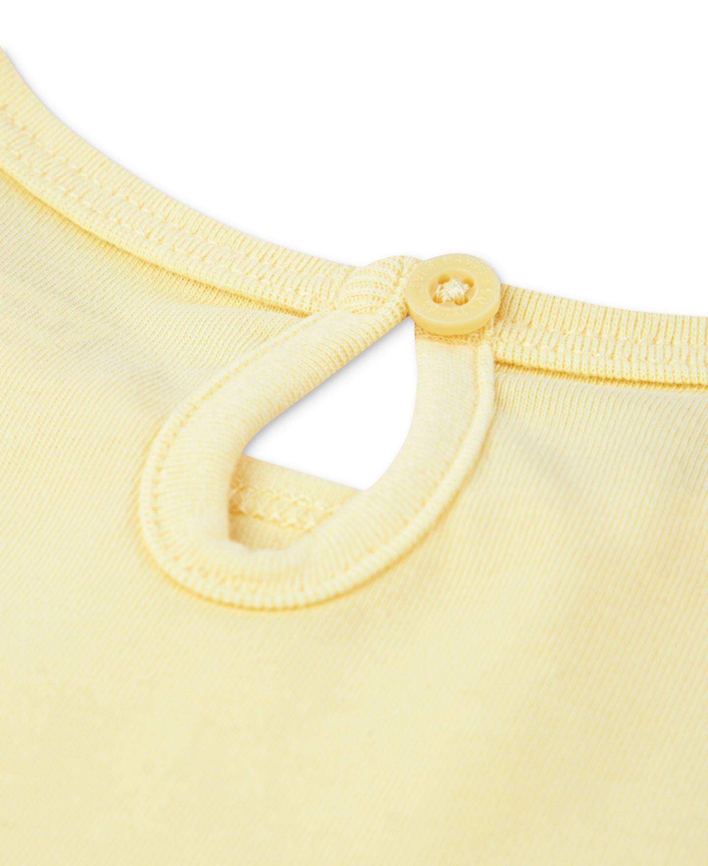 Комплект Levi's Bodysuit & Ruffle Denim Skirtall, 2 Piece Set для девочек-малышей, цвет: Жёлтый — фото 3