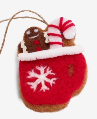 Gingerbread Village Felted Mug Ornament, Macy's Exclusive