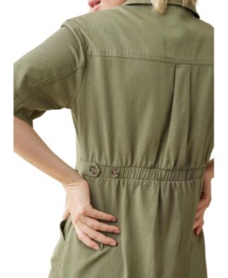 Maternity Ingrid + Isabel Short Utility Coverall