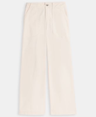 Women's High-Rise Wide-Leg Chino Pants, Macy's Exclusive 