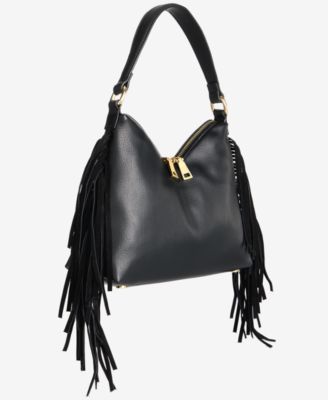 Tayviss Fringe Shoulder Bag, Exclusively at Macy's