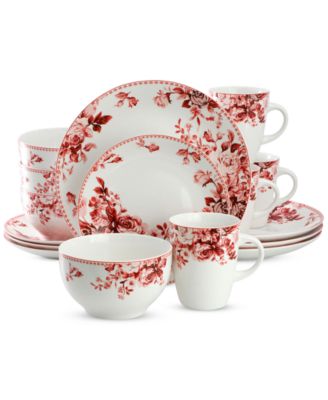 Amor 16 Pc. Dinnerware Set, Service for 4