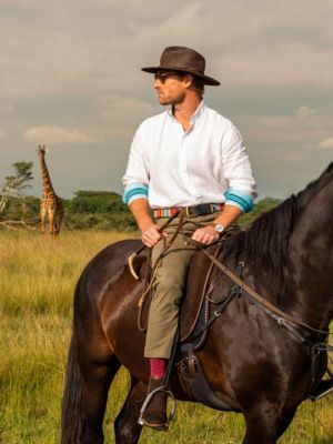 Men's Regular Fit Long Sleeve Linen Shirt