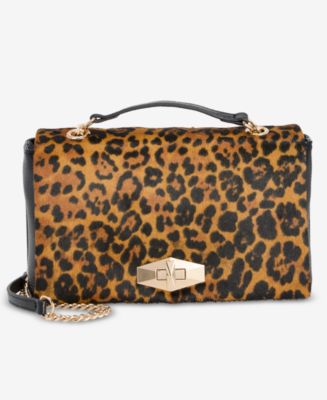 I.N.C. International Concepts Soft Ajae Leopard-Print Shoulder Bag