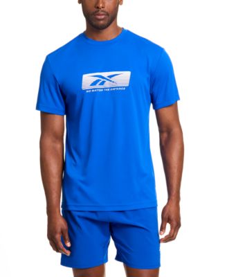 Reebok - Distance Short Sleeve Crewneck Graphic Running T-Shirt