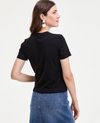 Women's Meet And Greet Short-Sleeve T-Shirt, Macy's Exclusive 