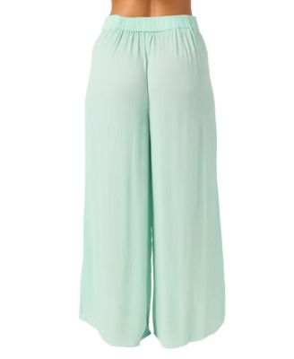 Juniors' Saltwater Solids Tymea Cover-Up Pant