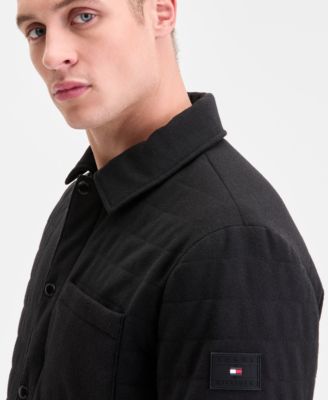 Men's Quilted Shirt Jacket