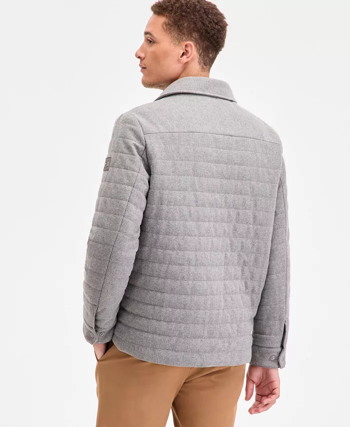 Men's Quilted Shirt Jacket - thumbnail 2