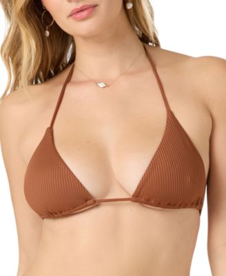 Women's Saltwater Solids Rib Venice Bikini Top