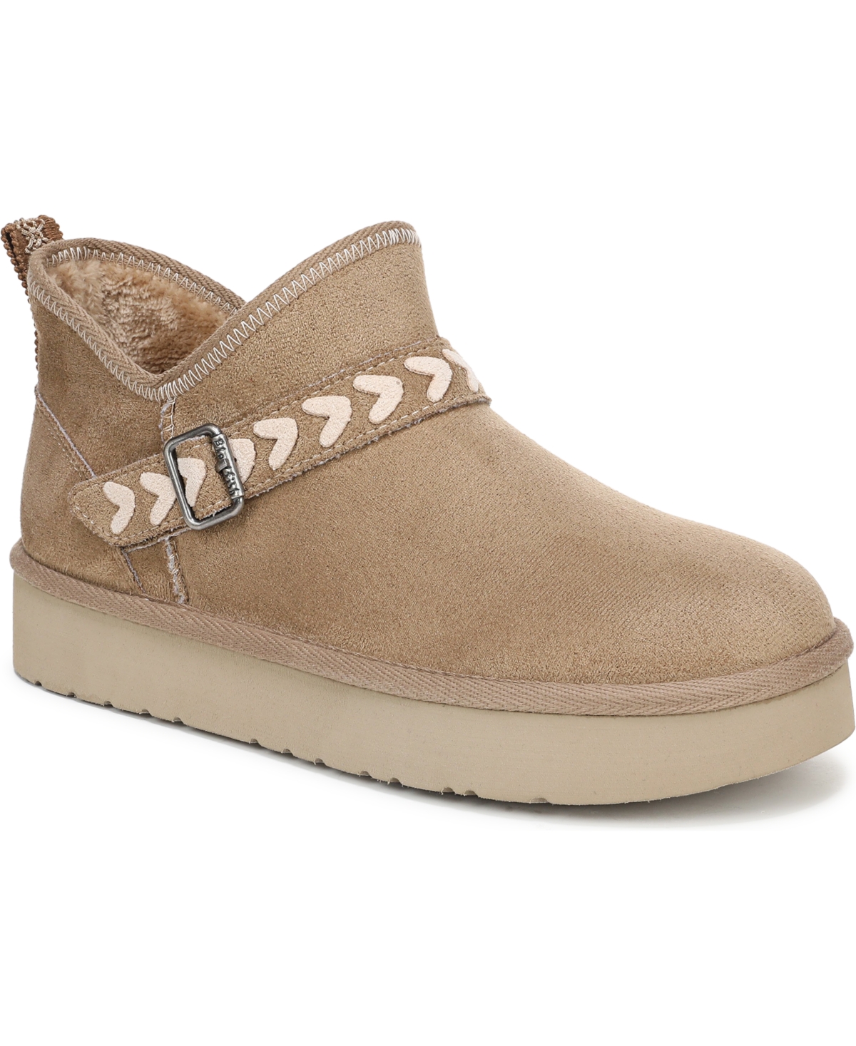 Blowfish Malibu Women's Mokolo Round Toe Pull On Platform Short Boots In Nude