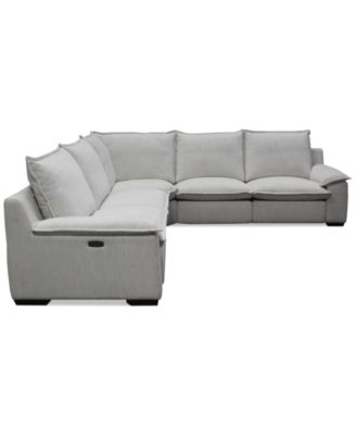 Borsi 5-Pc. Sectional with 2 Power Recliners