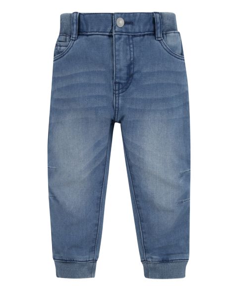 Брюки Levi's Knit Denim Jogger Pants для мальчиков-малышей, цвет: Морская соль