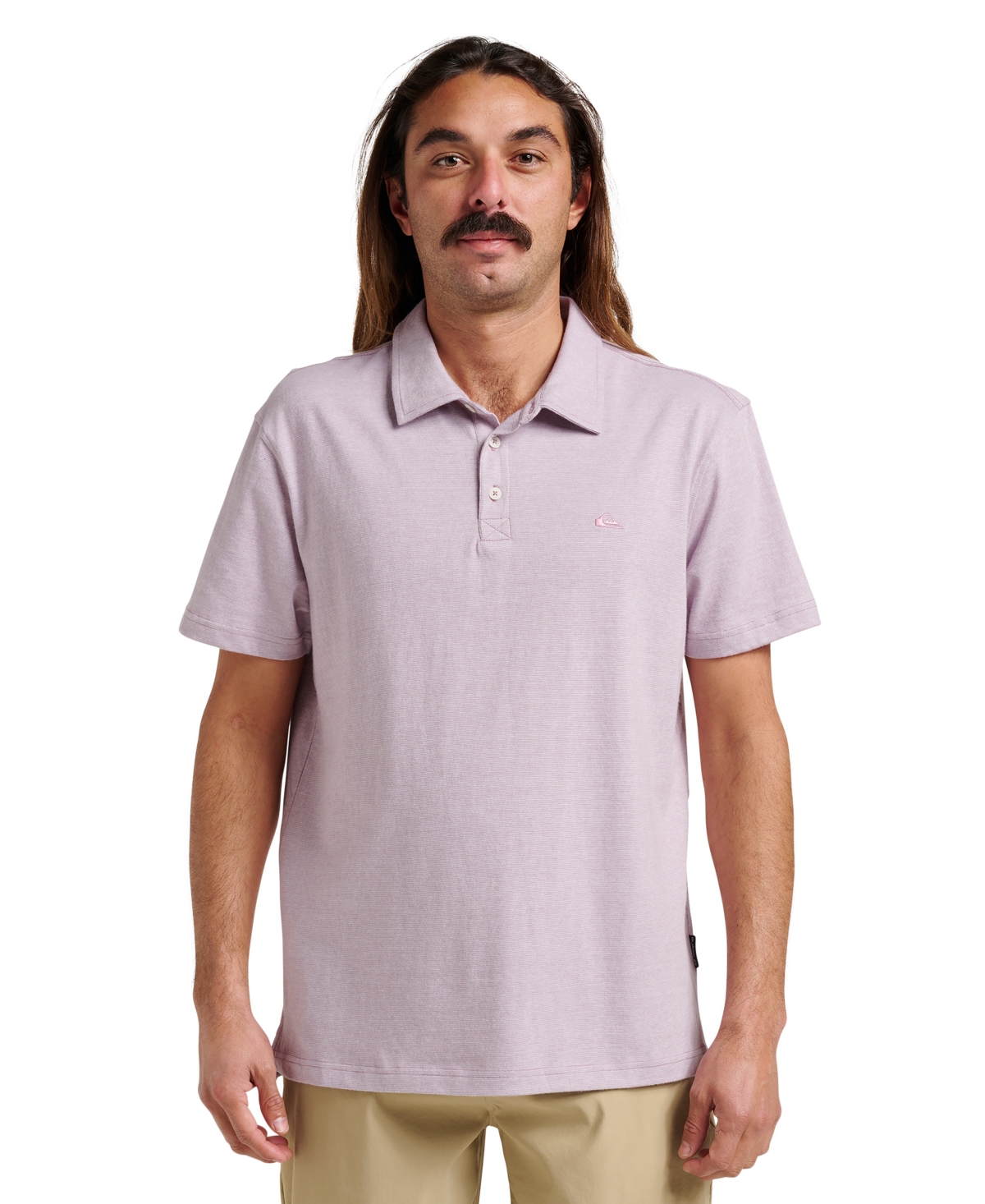 Men's Sunset Cruise Polo Shirt - Elderberry