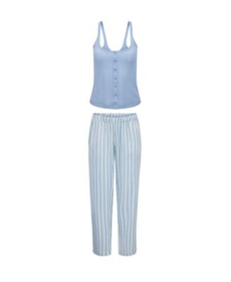 Lindsay Women's Pajama Tank Top And Pants Set