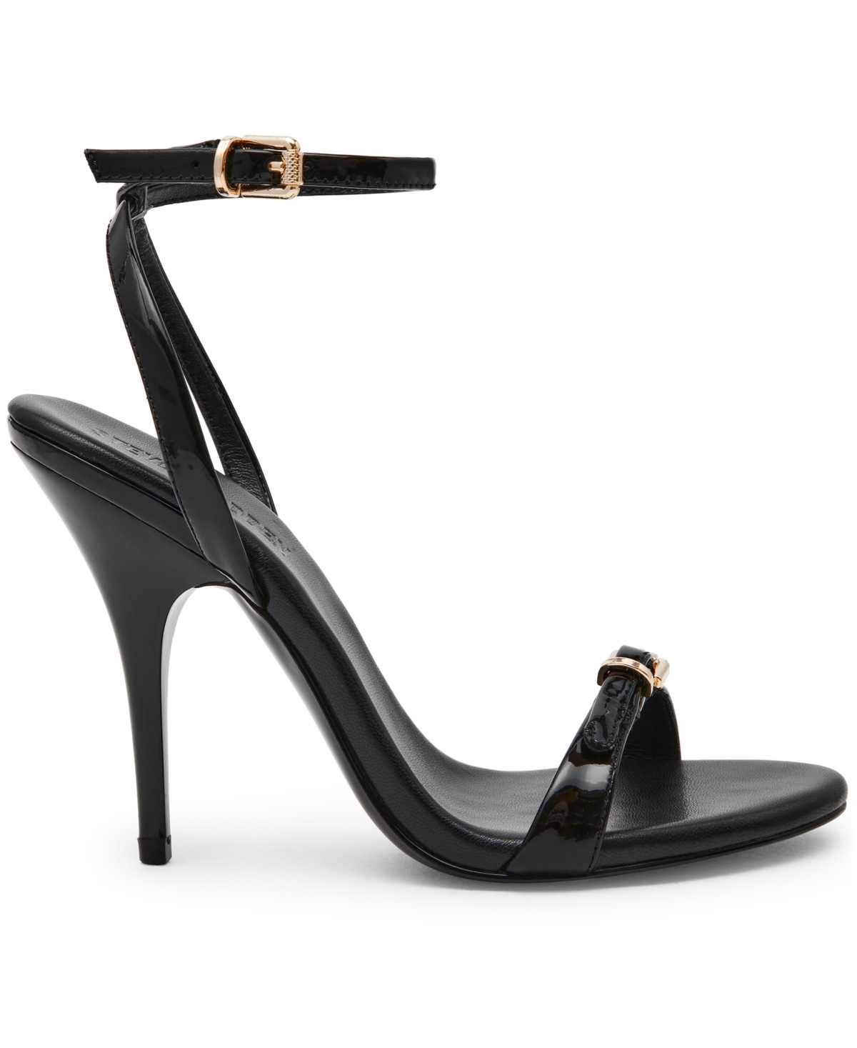 Steve Madden Foxx Ankle Strap Sandal In Black