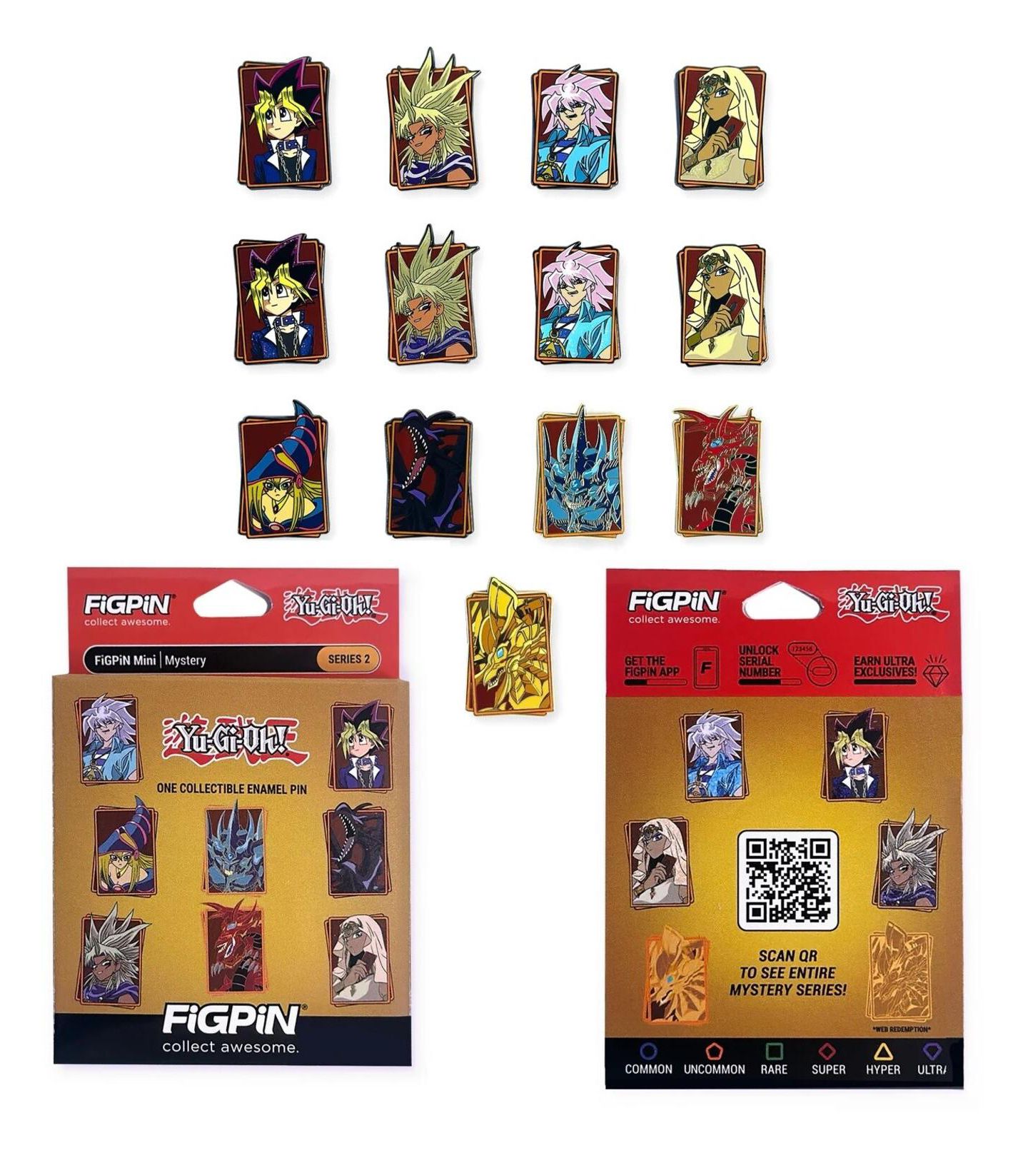 Детские фигурки FigPin Yu-Gi-Oh! Blind Box Series 2 1-Piece Pin, 14+ — фото 2
