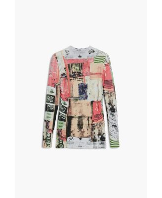 Women's Fine postcard sweater