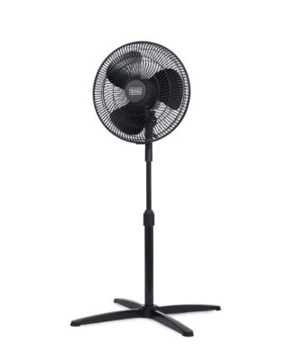 16-Inch Pedestal Fan, Oscillating Fan for Home and Office, with 3 Speed Settings