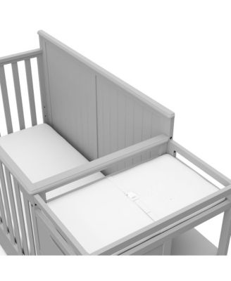 Hadley 5-in-1 Convertible Crib and Changer with Drawer