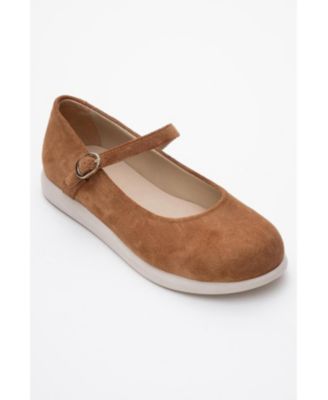 ANISA Leather Strap Flat (Women)