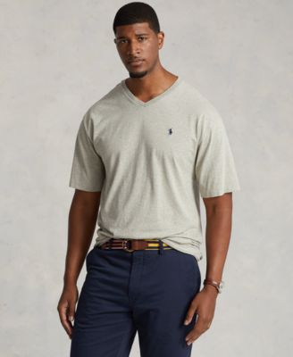 Men's Big & Tall Classic-Fit V-Neck T-Shirt 