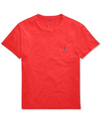 Men's Big & Tall Crew-Neck Pocket T-Shirt