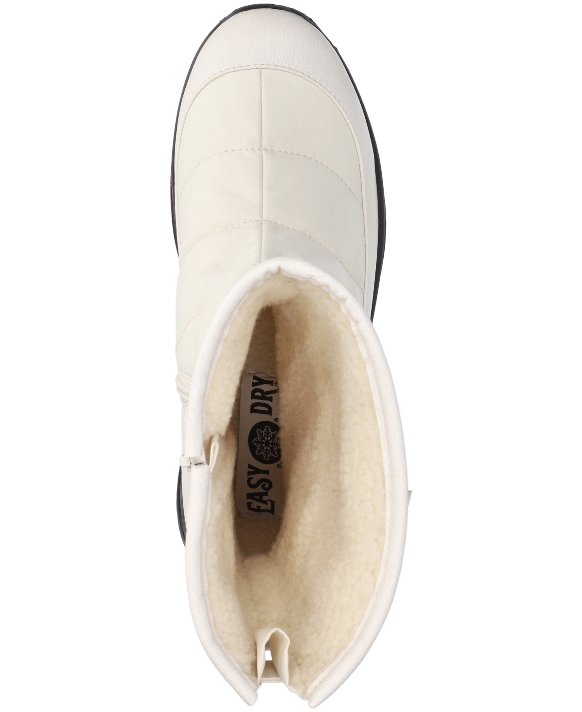 Bella Vita Quilted Boot In White