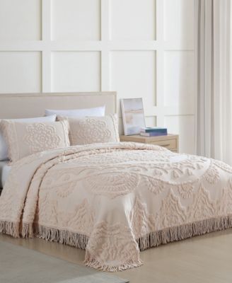 Lotus Chenille Lightweight Bedspread, King