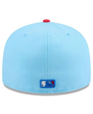 Men's Light Blue/Red San Francisco Giants 2025 Fourth of July 59FIFTY Fitted Hat